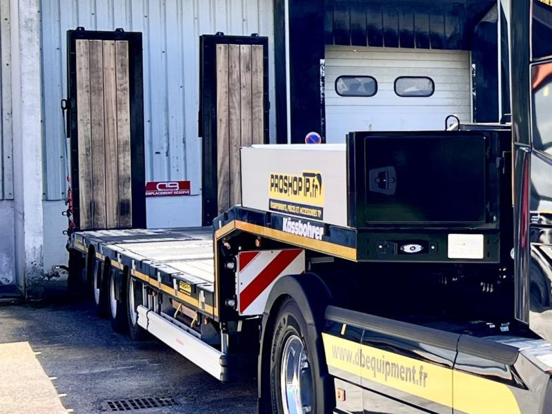 KASSBOHRER Porte engins 3 Essieux - Нискорамна площадка полуремарке: снимка 2 KASSBOHRER Porte engins 3 Essieux - Нискорамна площадка полуремарке: снимка 2
