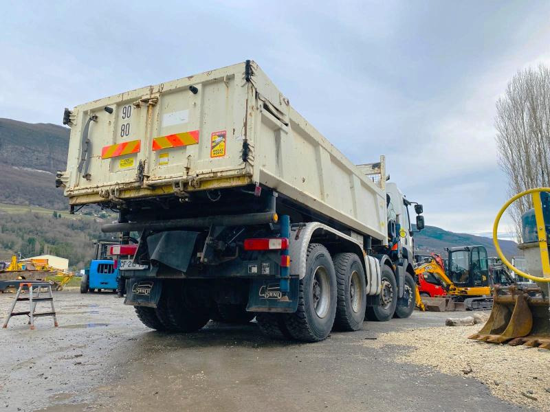 RENAULT KERAX 8x4 520 BIBENNE CIF GRUE CORMACH - Самосвал камион, Камион с кран: снимка 5 RENAULT KERAX 8x4 520 BIBENNE CIF GRUE CORMACH - Самосвал камион, Камион с кран: снимка 5