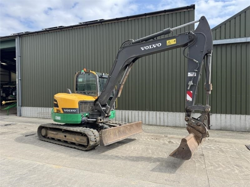Volvo ECR88D Tracked Digger - Съчленен самосвал: снимка 1 Volvo ECR88D Tracked Digger - Съчленен самосвал: снимка 1