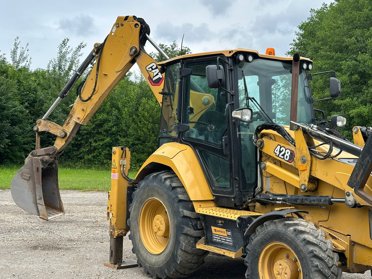 CATERPILLAR 428 / 2020 ROK / KLIMATYZACJA / 6200 mth - Багер-товарач: снимка 4 CATERPILLAR 428 / 2020 ROK / KLIMATYZACJA / 6200 mth - Багер-товарач: снимка 4