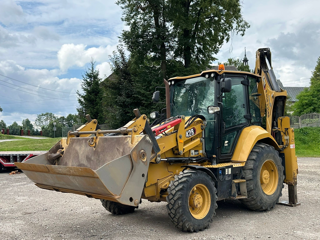 CATERPILLAR 428 / 2020 ROK / KLIMATYZACJA / 6200 mth - Багер-товарач: снимка 2 CATERPILLAR 428 / 2020 ROK / KLIMATYZACJA / 6200 mth - Багер-товарач: снимка 2