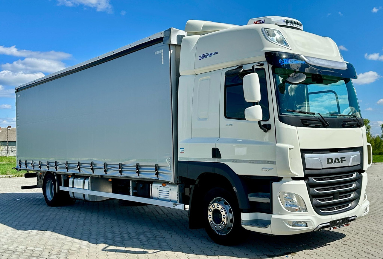 DAF CF 320 / FIRANKA / 21 EUROPALET / SYPIALKA / AUTOMAT / KLIMA POSTOJOWA / 2021 ROK TO - Камион с брезент: снимка 1 DAF CF 320 / FIRANKA / 21 EUROPALET / SYPIALKA / AUTOMAT / KLIMA POSTOJOWA / 2021 ROK TO - Камион с брезент: снимка 1