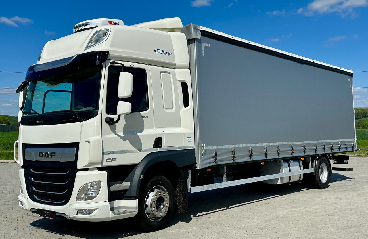 DAF CF 320 / FIRANKA / 21 EUROPALET / SYPIALKA / AUTOMAT / KLIMA POSTOJOWA / 2021 ROK TO - Камион с брезент: снимка 2 DAF CF 320 / FIRANKA / 21 EUROPALET / SYPIALKA / AUTOMAT / KLIMA POSTOJOWA / 2021 ROK TO - Камион с брезент: снимка 2