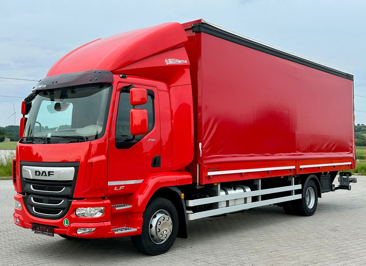 DAF LF 290 / BURTO - FIRANKA / 18 PALET / WINDA / 16 T DMC / SYPIALKA / 2020 ROK / SPROWADZONY - Камион с брезент: снимка 2 DAF LF 290 / BURTO - FIRANKA / 18 PALET / WINDA / 16 T DMC / SYPIALKA / 2020 ROK / SPROWADZONY - Камион с брезент: снимка 2