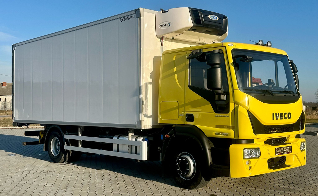 IVECO EUROCARGO 160-280 / CHŁODNIA / 6.1 M DŁUGOŚCI / 15 EUROPALET / AUTOMAT / SYPIALKA / NISKI PRZEBIEG / 16 TON DMC / CARRIER SPALINOWO - ELEKTRYCZNY / 2018 ROK - Рефрижератор камион: снимка 1 IVECO EUROCARGO 160-280 / CHŁODNIA / 6.1 M DŁUGOŚCI / 15 EUROPALET / AUTOMAT / SYPIALKA / NISKI PRZEBIEG / 16 TON DMC / CARRIER SPALINOWO - ELEKTRYCZNY / 2018 ROK - Рефрижератор камион: снимка 1