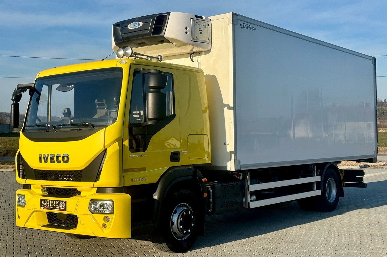 IVECO EUROCARGO 160-280 / CHŁODNIA / 6.1 M DŁUGOŚCI / 15 EUROPALET / AUTOMAT / SYPIALKA / NISKI PRZEBIEG / 16 TON DMC / CARRIER SPALINOWO - ELEKTRYCZNY / 2018 ROK - Рефрижератор камион: снимка 2 IVECO EUROCARGO 160-280 / CHŁODNIA / 6.1 M DŁUGOŚCI / 15 EUROPALET / AUTOMAT / SYPIALKA / NISKI PRZEBIEG / 16 TON DMC / CARRIER SPALINOWO - ELEKTRYCZNY / 2018 ROK - Рефрижератор камион: снимка 2