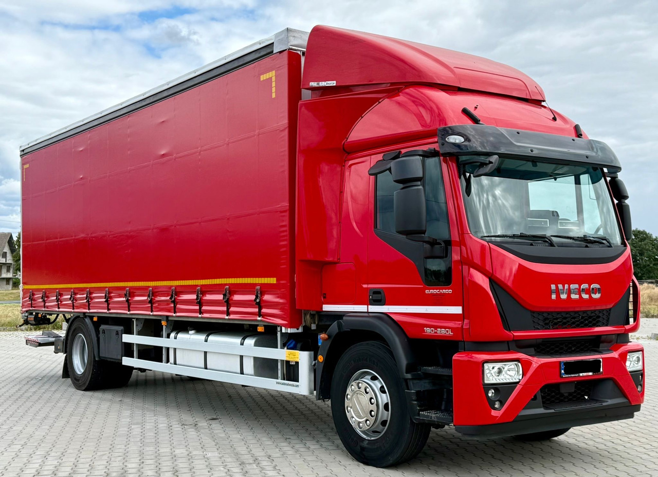 IVECO EUROCARGO 180-280 / FIRANKA / WINDA / 20 PALET / 80 TYŚ KM / 2023 ROK / 9 223 KG ŁADOWNOŚ - Камион с брезент: снимка 1 IVECO EUROCARGO 180-280 / FIRANKA / WINDA / 20 PALET / 80 TYŚ KM / 2023 ROK / 9 223 KG ŁADOWNOŚ - Камион с брезент: снимка 1