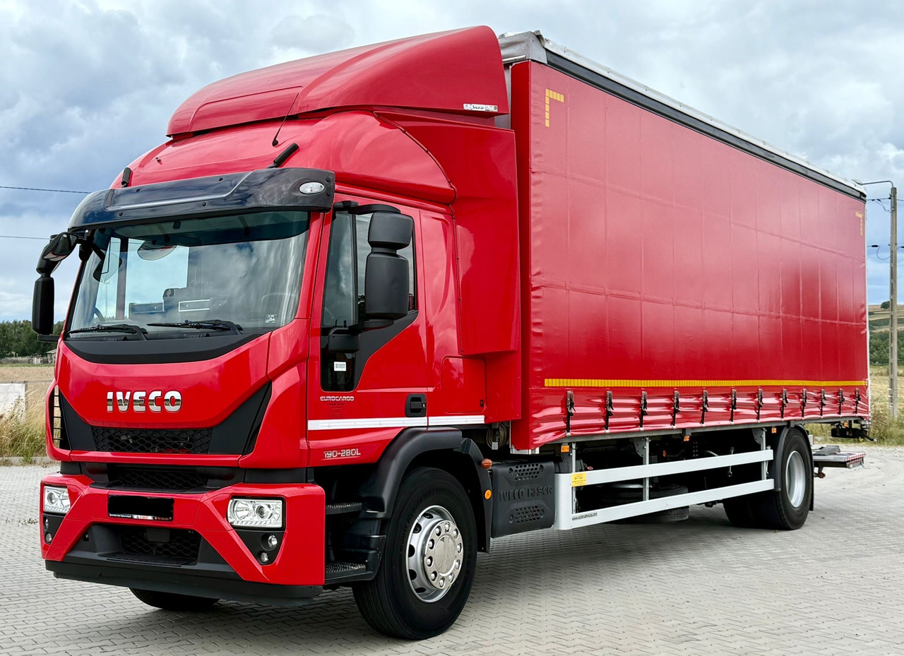 IVECO EUROCARGO 180-280 / FIRANKA / WINDA / 20 PALET / 80 TYŚ KM / 2023 ROK / 9 223 KG ŁADOWNOŚ - Камион с брезент: снимка 2 IVECO EUROCARGO 180-280 / FIRANKA / WINDA / 20 PALET / 80 TYŚ KM / 2023 ROK / 9 223 KG ŁADOWNOŚ - Камион с брезент: снимка 2