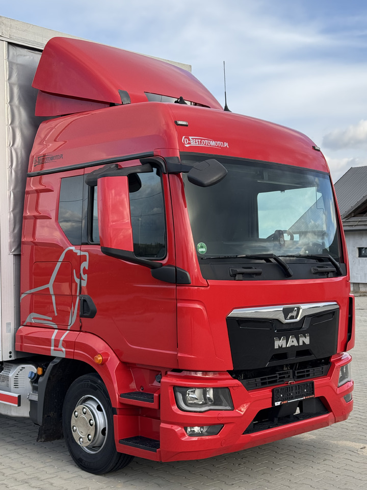 MAN TGL 12.250 / FIRANKA / WINDA / 20 EUROPALET / 8.20 M DŁ / SYPIALKA / 2021 - Камион с брезент: снимка 5 MAN TGL 12.250 / FIRANKA / WINDA / 20 EUROPALET / 8.20 M DŁ / SYPIALKA / 2021 - Камион с брезент: снимка 5