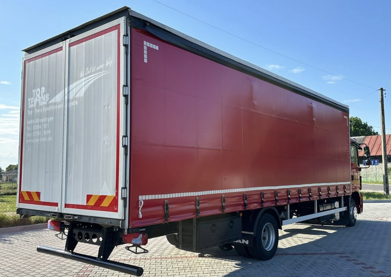 MAN TGM 15.290 / FIRANKA / 21 EUROPALET / AUTOMAT - Камион с брезент: снимка 4 MAN TGM 15.290 / FIRANKA / 21 EUROPALET / AUTOMAT - Камион с брезент: снимка 4