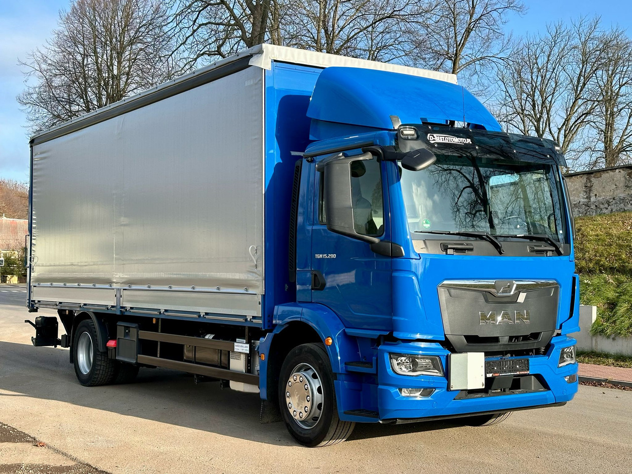 MAN TGM 15.290 / FIRANKA / WINDA / AUTOMAT / 2021 ROK / 18 EUROPALET / 15 T DMC - Камион с брезент: снимка 1 MAN TGM 15.290 / FIRANKA / WINDA / AUTOMAT / 2021 ROK / 18 EUROPALET / 15 T DMC - Камион с брезент: снимка 1