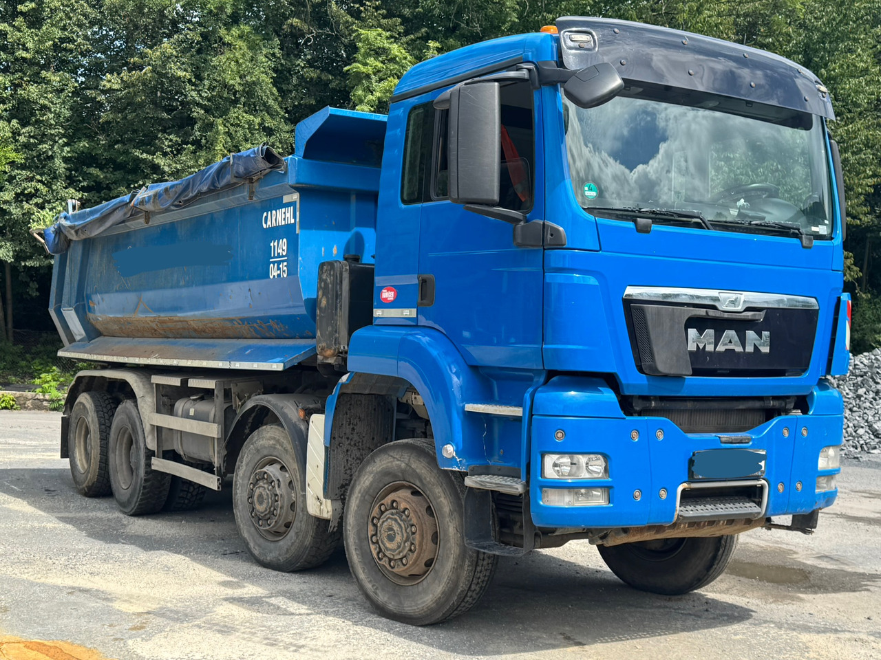 MAN TGS 35.440 / WYWROTKA / 8X8 / TYLNOZSYPOWA / 220 TYS KM / 2015 / E5 - Самосвал камион: снимка 1 MAN TGS 35.440 / WYWROTKA / 8X8 / TYLNOZSYPOWA / 220 TYS KM / 2015 / E5 - Самосвал камион: снимка 1