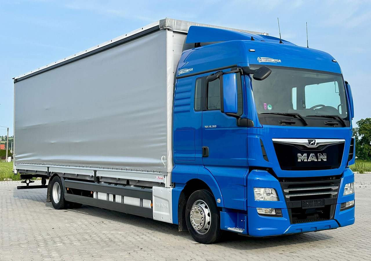 MAN TGX 18.360 / BURTO - FIRANKA / 23 PALETY / SYPIALKA / AUTOMAT / 2021 ROK / SPROWADZONY / SERWISOW - Камион с брезент: снимка 1 MAN TGX 18.360 / BURTO - FIRANKA / 23 PALETY / SYPIALKA / AUTOMAT / 2021 ROK / SPROWADZONY / SERWISOW - Камион с брезент: снимка 1