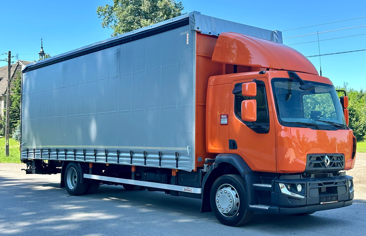 RENAULT D 18 / 280 / FIRANKA / WINDA / 8.6 M DŁUGOŚCI / 21 EUROPALET / NOWE OPONY / ŁADOWNOŚĆ 9.380 KG / AUTOMAT / SERWISOWANA / SPROWADZONA - Камион с брезент: снимка 1 RENAULT D 18 / 280 / FIRANKA / WINDA / 8.6 M DŁUGOŚCI / 21 EUROPALET / NOWE OPONY / ŁADOWNOŚĆ 9.380 KG / AUTOMAT / SERWISOWANA / SPROWADZONA - Камион с брезент: снимка 1