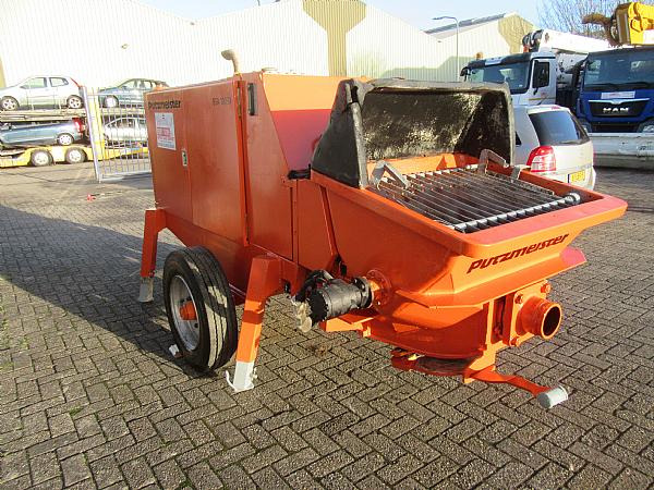 2014 PUTZMEISTER BSA 1005 DC concrete pump - Стационарна бетон помпа: снимка 4 2014 PUTZMEISTER BSA 1005 DC concrete pump - Стационарна бетон помпа: снимка 4