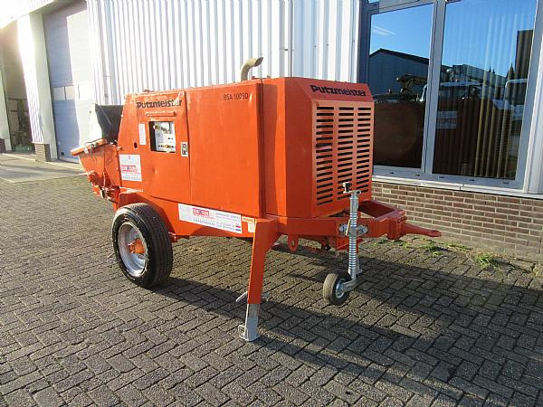 2014 PUTZMEISTER BSA 1005 DC concrete pump - Стационарна бетон помпа: снимка 3 2014 PUTZMEISTER BSA 1005 DC concrete pump - Стационарна бетон помпа: снимка 3