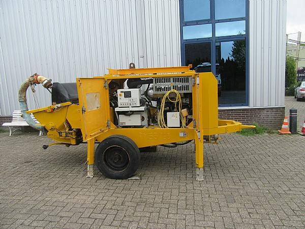 2014 PUTZMEISTER BSA 1005 DC- concrete pump. - Стационарна бетон помпа: снимка 3 2014 PUTZMEISTER BSA 1005 DC- concrete pump. - Стационарна бетон помпа: снимка 3