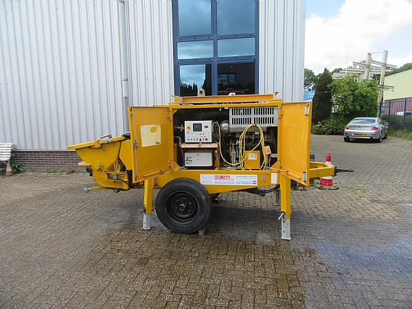 2014 PUTZMEISTER BSA 1005 DC- concrete pump. - Стационарна бетон помпа: снимка 1 2014 PUTZMEISTER BSA 1005 DC- concrete pump. - Стационарна бетон помпа: снимка 1