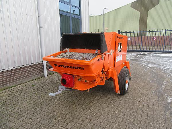 2014 PUTZMEISTER BSA1005 DC trailer mounted. - Стационарна бетон помпа: снимка 2 2014 PUTZMEISTER BSA1005 DC trailer mounted. - Стационарна бетон помпа: снимка 2