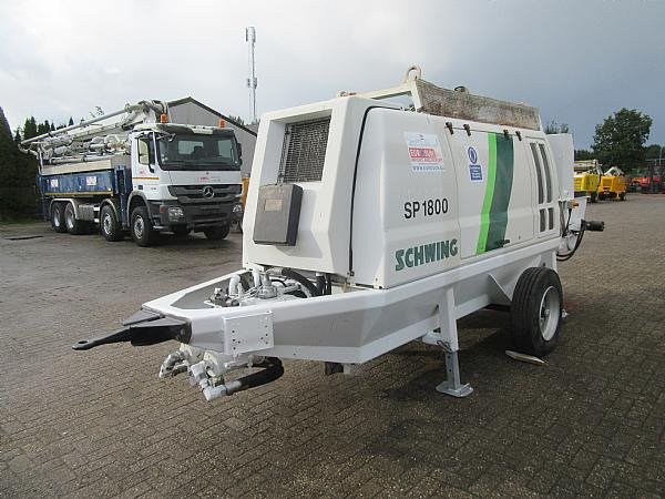 2014 SCHWING BP 1800 D -129 KW static pump - Стационарна бетон помпа: снимка 3 2014 SCHWING BP 1800 D -129 KW static pump - Стационарна бетон помпа: снимка 3