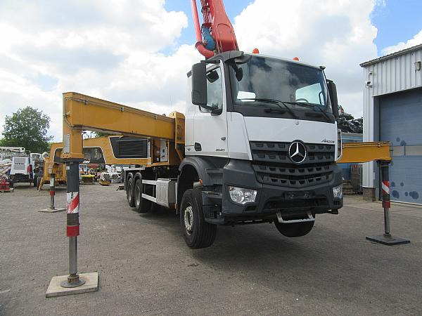 Бетон помпа 2015  PUTZMEISTER  M38/5  AROCS 6x4: снимка 6