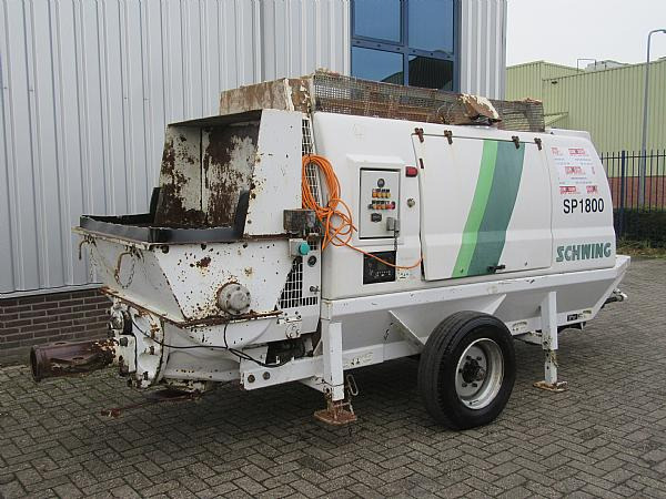 2015 SCHWING SP 1800 D 129KW - Стационарна бетон помпа: снимка 2 2015 SCHWING SP 1800 D 129KW - Стационарна бетон помпа: снимка 2