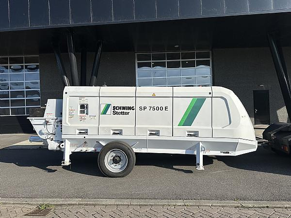 2022 SCHWING SP 7500 E -250 kw trailer pump - Стационарна бетон помпа: снимка 1 2022 SCHWING SP 7500 E -250 kw trailer pump - Стационарна бетон помпа: снимка 1