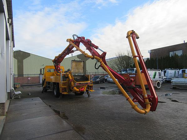 PUTZMEISTER M20.4 - MB 1929 4x2 - Бетон помпа: снимка 3 PUTZMEISTER M20.4 - MB 1929 4x2 - Бетон помпа: снимка 3