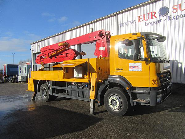 PUTZMEISTER M20.4 - MB 1929 4x2 - Бетон помпа: снимка 1 PUTZMEISTER M20.4 - MB 1929 4x2 - Бетон помпа: снимка 1