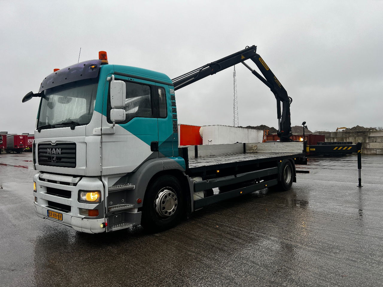 MAN TGA 18.310 met Palfinger PK12000 kraan - Камион с кран: снимка 1 MAN TGA 18.310 met Palfinger PK12000 kraan - Камион с кран: снимка 1