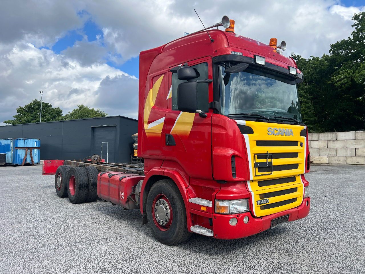 Scania R480 Highline 6x2, Retarder, Euro 5 - Шаси кабина: снимка 2 Scania R480 Highline 6x2, Retarder, Euro 5 - Шаси кабина: снимка 2