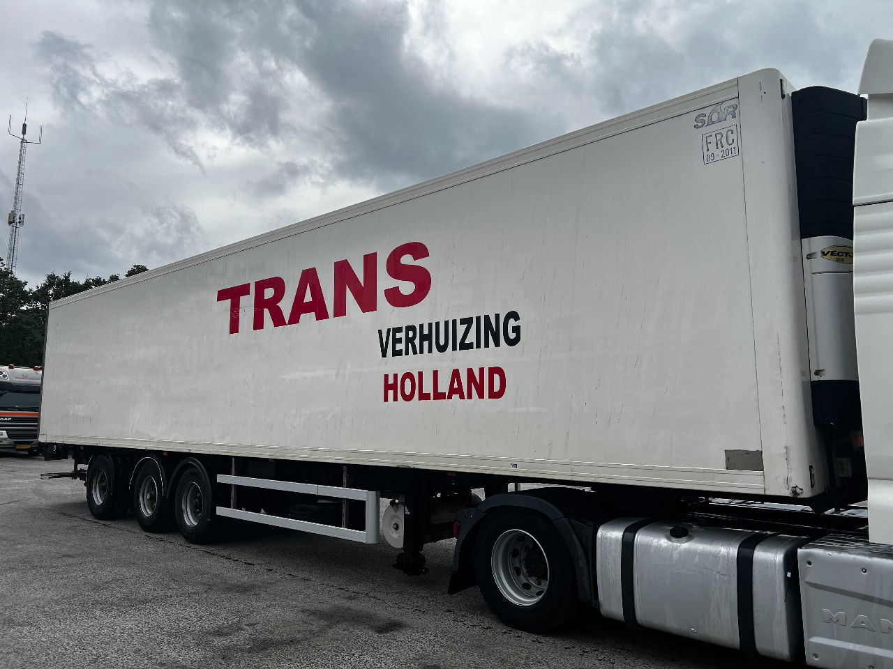 Sor Iberica met Carrier Vector 1800, BPW, 7cm - Рефрижератор полуремарке: снимка 2 Sor Iberica met Carrier Vector 1800, BPW, 7cm - Рефрижератор полуремарке: снимка 2