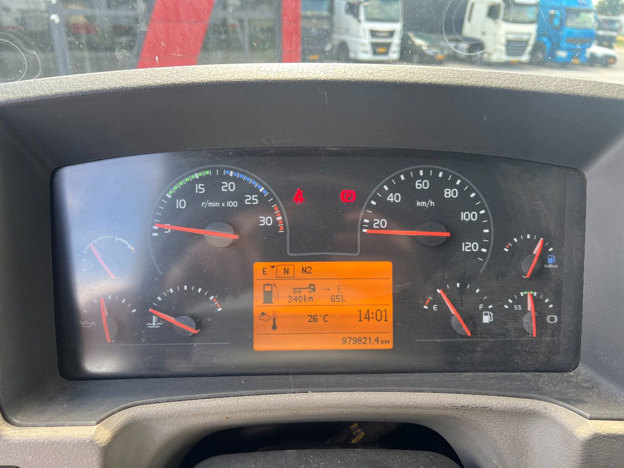 Камион с брезент Volvo FE 250 Euro 6, 19T: снимка 13