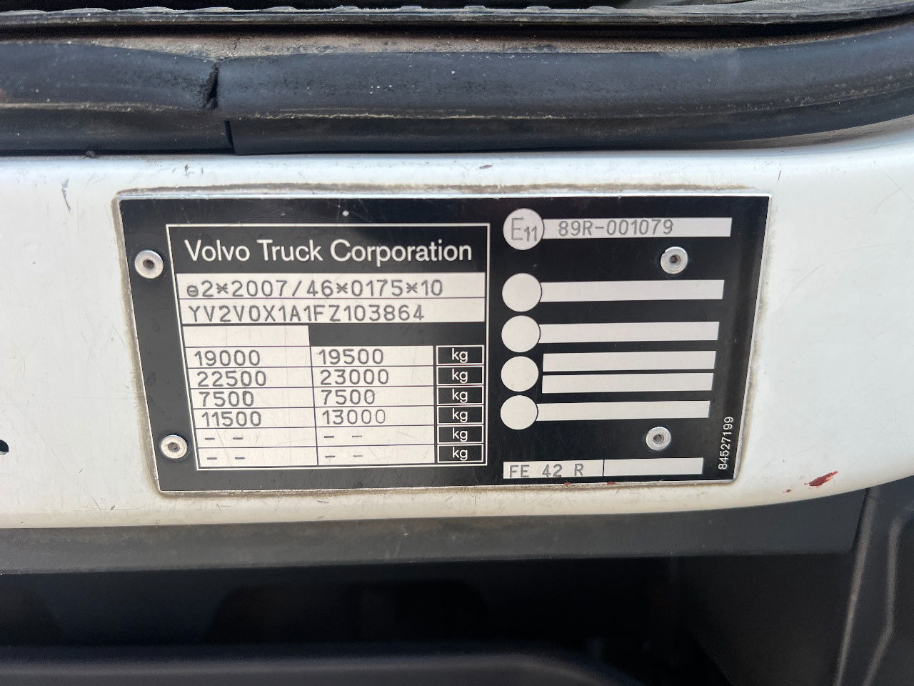 Камион с брезент Volvo FE 250 Euro 6, 19T: снимка 10