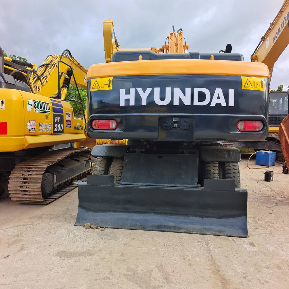 Hyundai 210W-9 - Колесен багер: снимка 5 Hyundai 210W-9 - Колесен багер: снимка 5