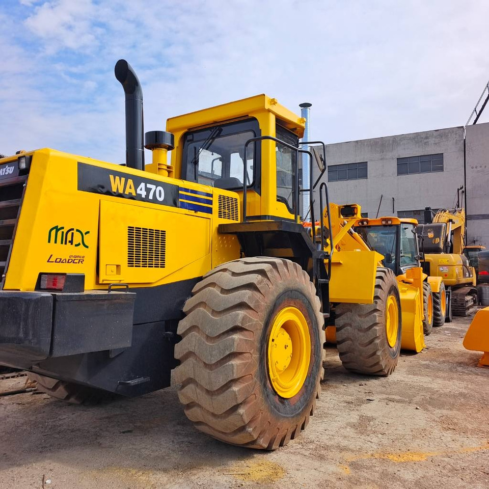 Komatsu WA 470-6 - Колесен товарач: снимка 1 Komatsu WA 470-6 - Колесен товарач: снимка 1