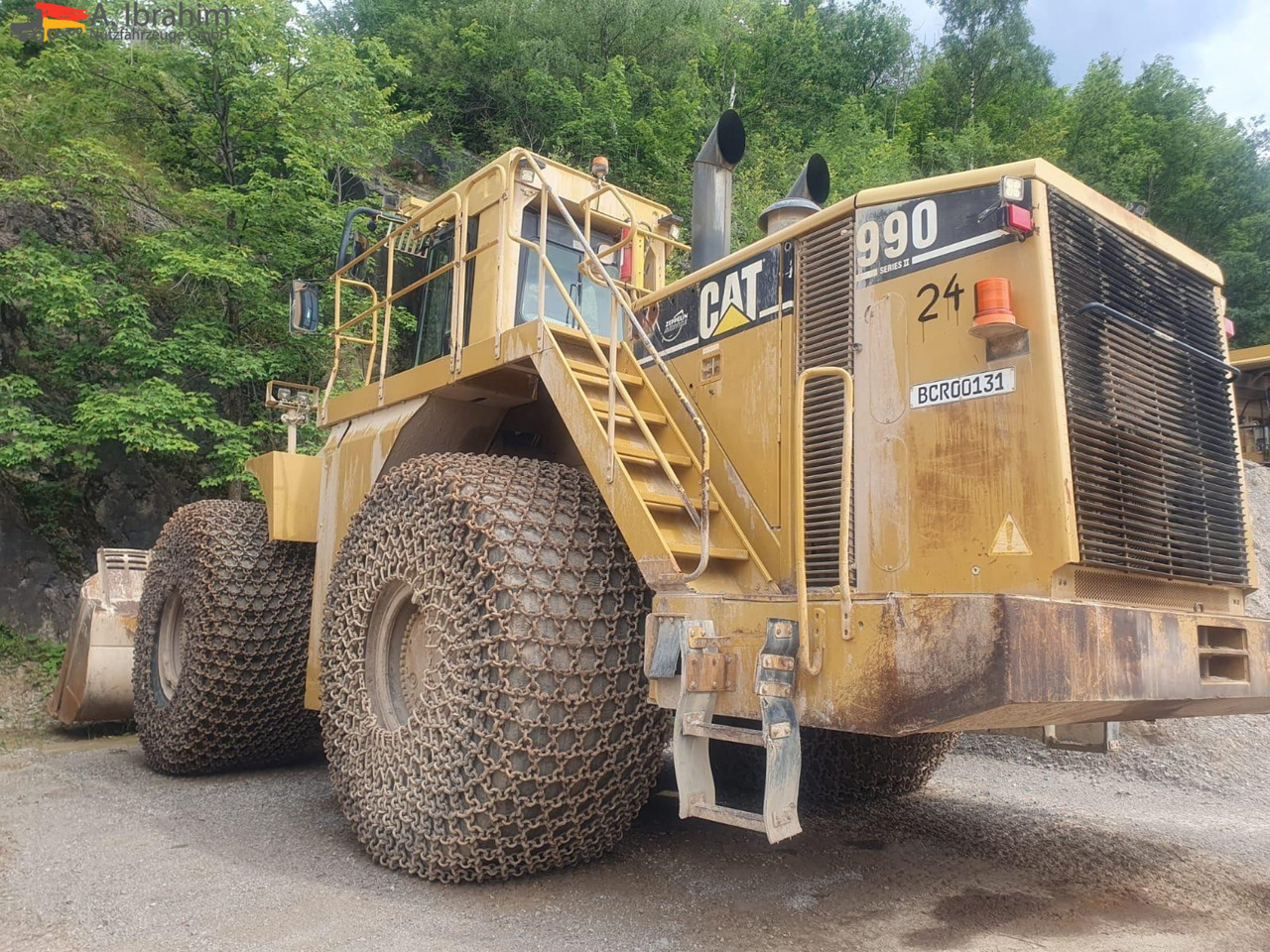 CAT 990 Zustand gut, Video vorhanden ohne Ketten!!, fertig zur Verladung - Колесен товарач: снимка 4 CAT 990 Zustand gut, Video vorhanden ohne Ketten!!, fertig zur Verladung - Колесен товарач: снимка 4