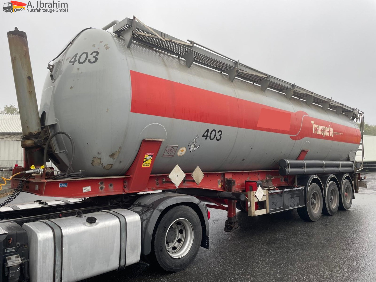 Feldbinder KIP 57.3 Kippsilo 57 m³ | Scheibenbremse | 24V Hydraulik - Цистерна за насипни товари: снимка 1 Feldbinder KIP 57.3 Kippsilo 57 m³ | Scheibenbremse | 24V Hydraulik - Цистерна за насипни товари: снимка 1