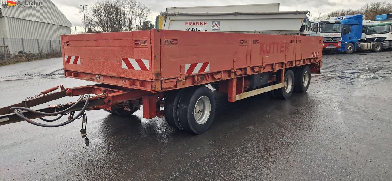 Goldhofer TP-L3-24/80 Bordwände, verbreiterbar, Zustand 3-4 - Нискорамна площадка ремарке: снимка 1 Goldhofer TP-L3-24/80 Bordwände, verbreiterbar, Zustand 3-4 - Нискорамна площадка ремарке: снимка 1