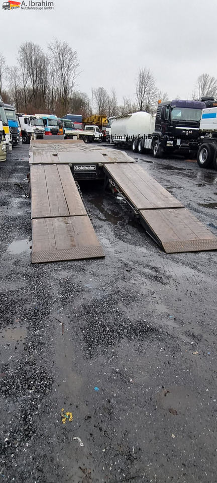 Нискорамна площадка ремарке Goldhofer TU-L 3-24/80 Tieflader 10.00 m Ladefläche: снимка 13 Нискорамна площадка ремарке Goldhofer TU-L 3-24/80 Tieflader 10.00 m Ladefläche: снимка 13