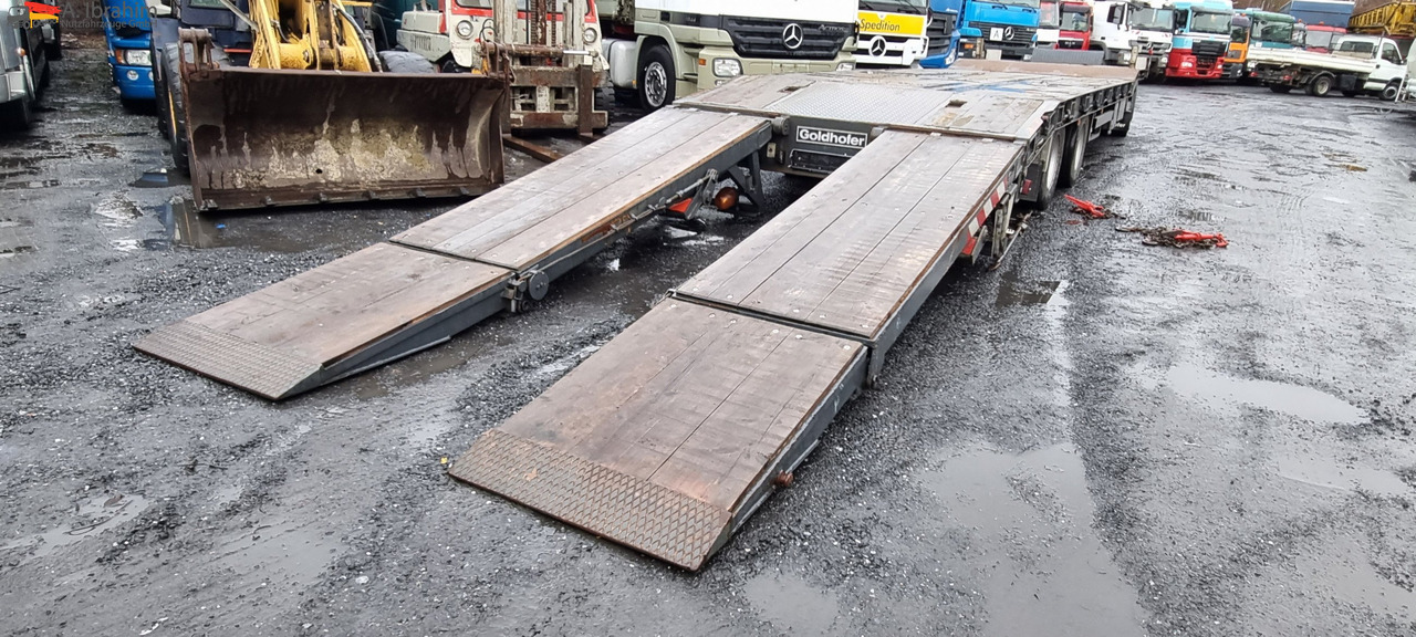 Нискорамна площадка ремарке Goldhofer TU-L 3-24/80 Tieflader 10.00 m Ladefläche: снимка 15 Нискорамна площадка ремарке Goldhofer TU-L 3-24/80 Tieflader 10.00 m Ladefläche: снимка 15