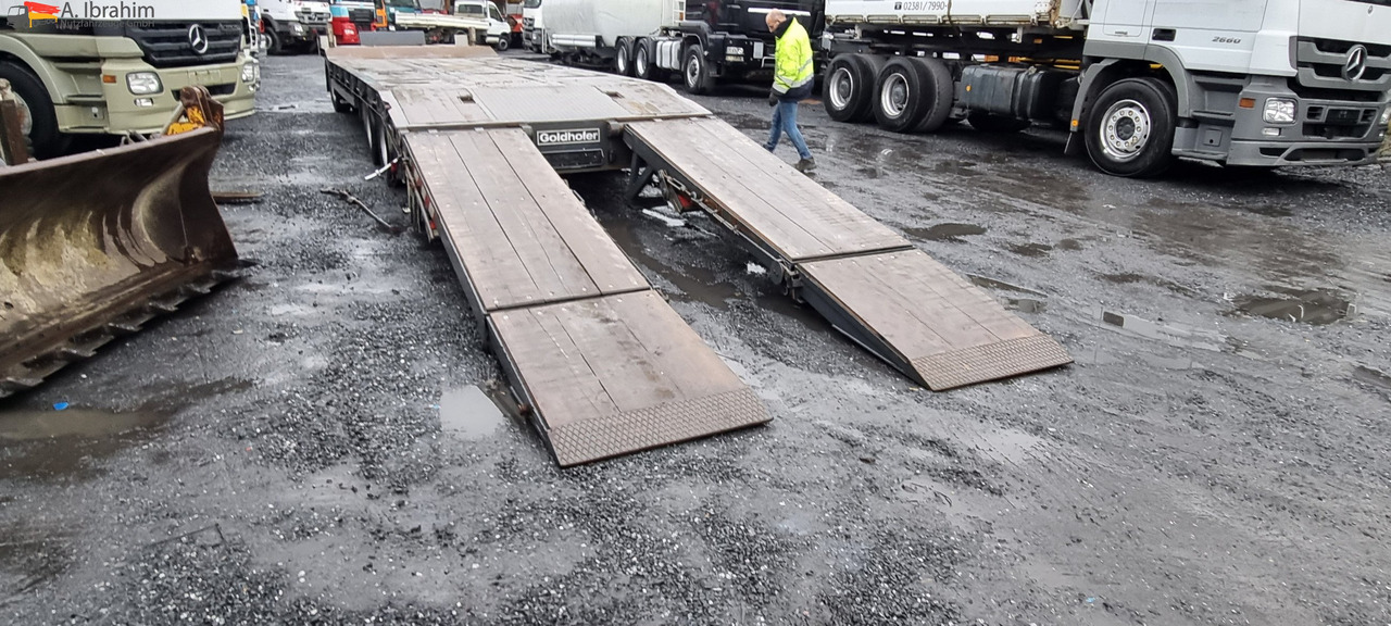 Нискорамна площадка ремарке Goldhofer TU-L 3-24/80 Tieflader 10.00 m Ladefläche: снимка 14 Нискорамна площадка ремарке Goldhofer TU-L 3-24/80 Tieflader 10.00 m Ladefläche: снимка 14