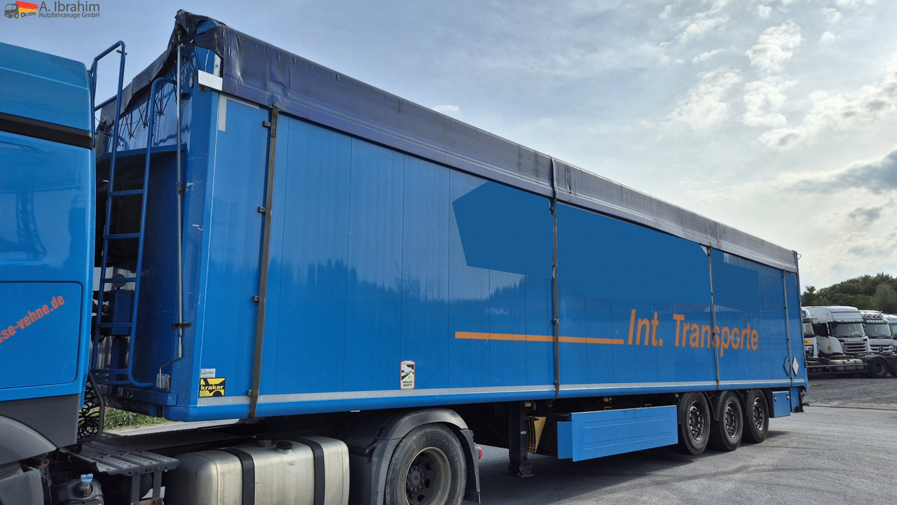 С плъзгащ под полуремарке Kraker CF-200 Cargo-Floor Boden, Liftachse, SAF Achsen: снимка 8