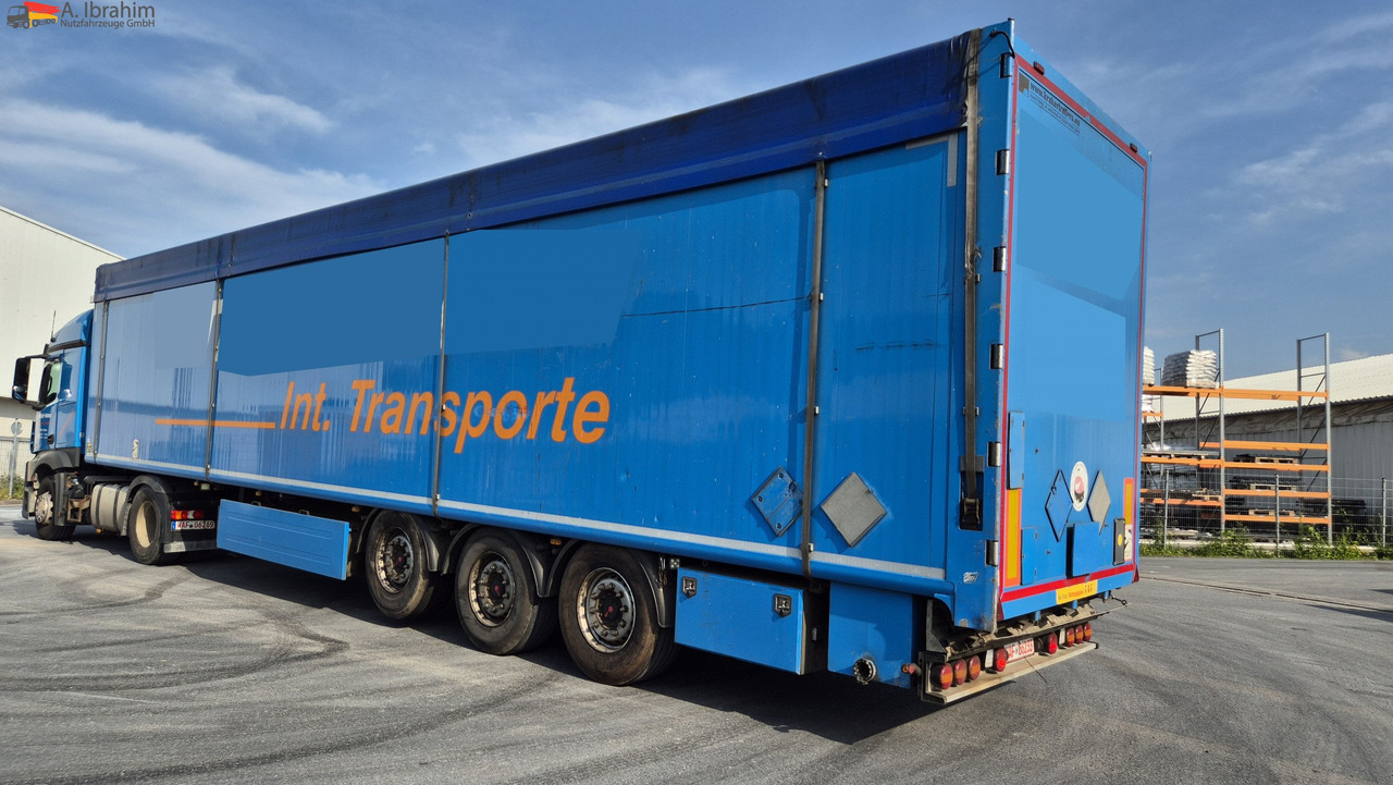 С плъзгащ под полуремарке Kraker CF-200 Cargo-Floor Boden, Liftachse, SAF Achsen: снимка 10