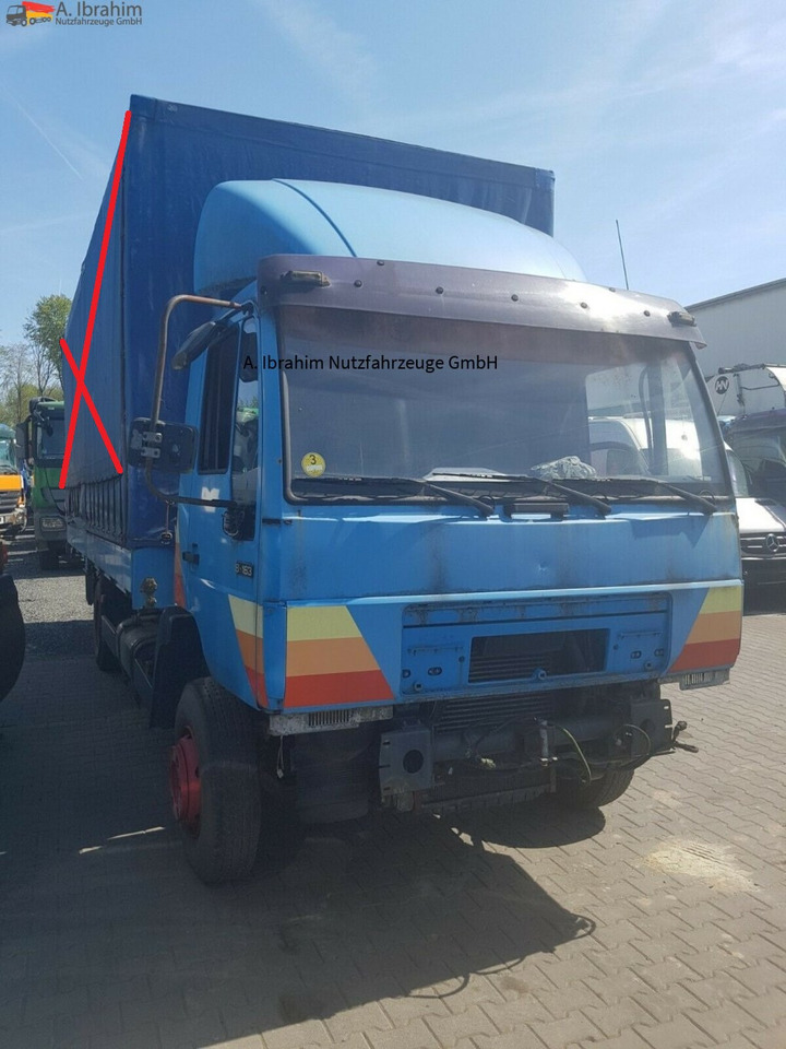 MAN L2000 8.143 fahrbereit, Motor, Getriebe ok, Ohne Plane - Камион с брезент: снимка 2 MAN L2000 8.143 fahrbereit, Motor, Getriebe ok, Ohne Plane - Камион с брезент: снимка 2