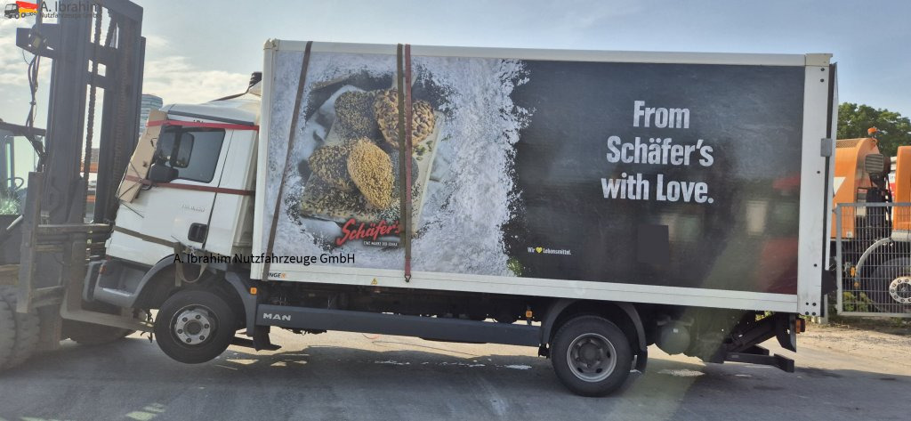 MAN TGL 8.160 4x2 Brotkoffer mit Kühlfach nicht fahrbereit ! nicht rollfähig - Хладилен бус: снимка 1 MAN TGL 8.160 4x2 Brotkoffer mit Kühlfach nicht fahrbereit ! nicht rollfähig - Хладилен бус: снимка 1