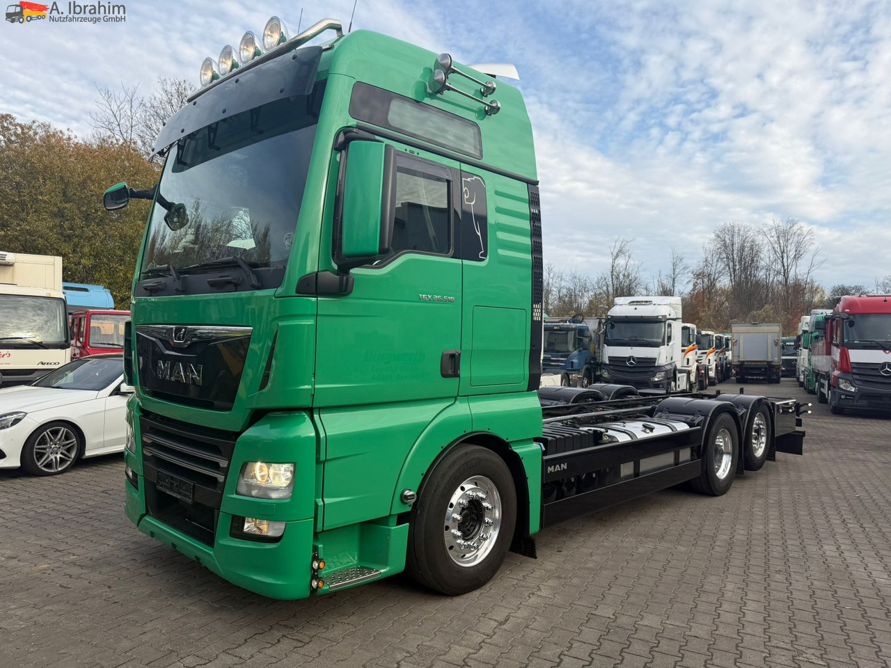 MAN TGX 26.510 Retarder | 6x2 | Klima Euro 6d | Full Service Truck - Шаси кабина: снимка 1 MAN TGX 26.510 Retarder | 6x2 | Klima Euro 6d | Full Service Truck - Шаси кабина: снимка 1
