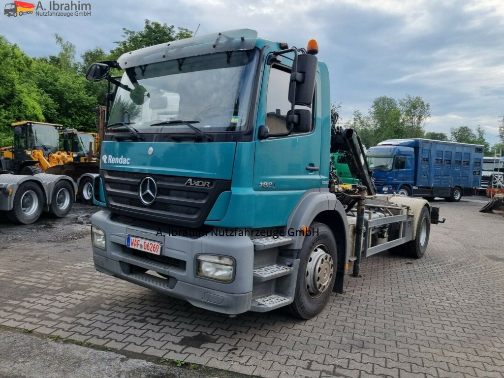 Самосвал камион, Камион с кран Mercedes-Benz 1824  DB 1824 Kipphydraulik, Kran MKG: снимка 9 Самосвал камион, Камион с кран Mercedes-Benz 1824  DB 1824 Kipphydraulik, Kran MKG: снимка 9
