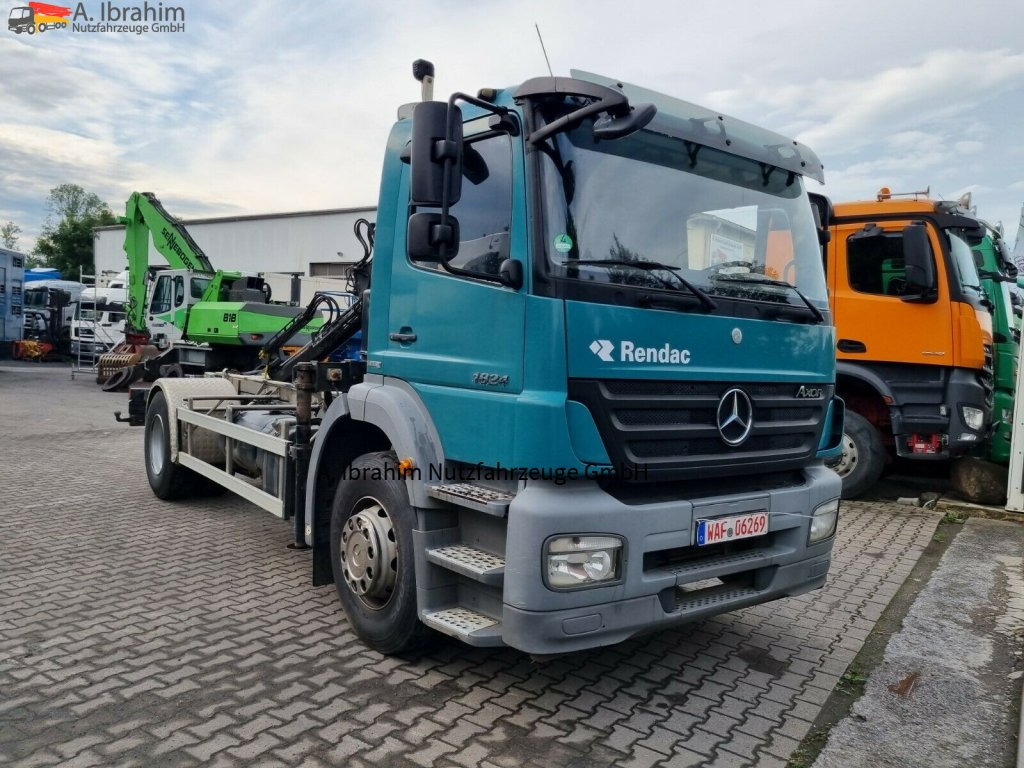 Самосвал камион, Камион с кран Mercedes-Benz 1824  DB 1824 Kipphydraulik, Kran MKG: снимка 14 Самосвал камион, Камион с кран Mercedes-Benz 1824  DB 1824 Kipphydraulik, Kran MKG: снимка 14