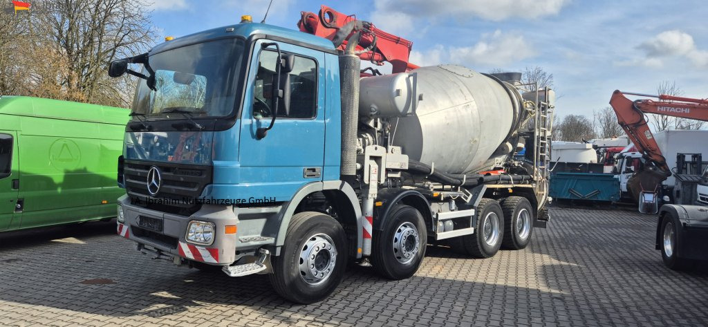 Миксер-помпа Mercedes-Benz 3241 PM 21-3   Liebherr 7 cbm PUMI Putzmeister Liebherr: снимка 9